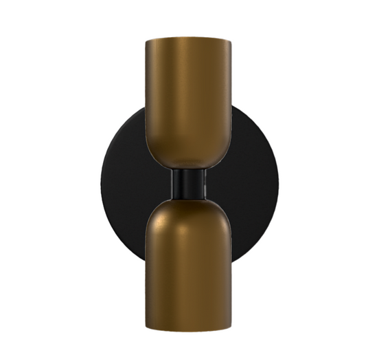 Lámpara de pared 2 luces Moderna Lima Bronce