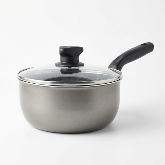 Perol 16cm imusa Talent con tapa de vidrio